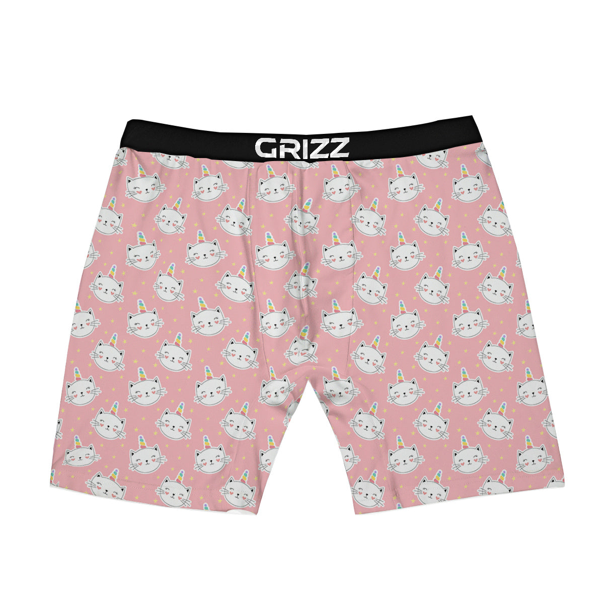 Cat Unicorn Cute Print Pattern Boxer Briefs-grizzshop
