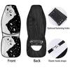 Cat Yin Yang White And Black Print Car Seat Covers-grizzshop