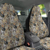 Cats Portrait Print Pattern Car Seat Covers-grizzshop