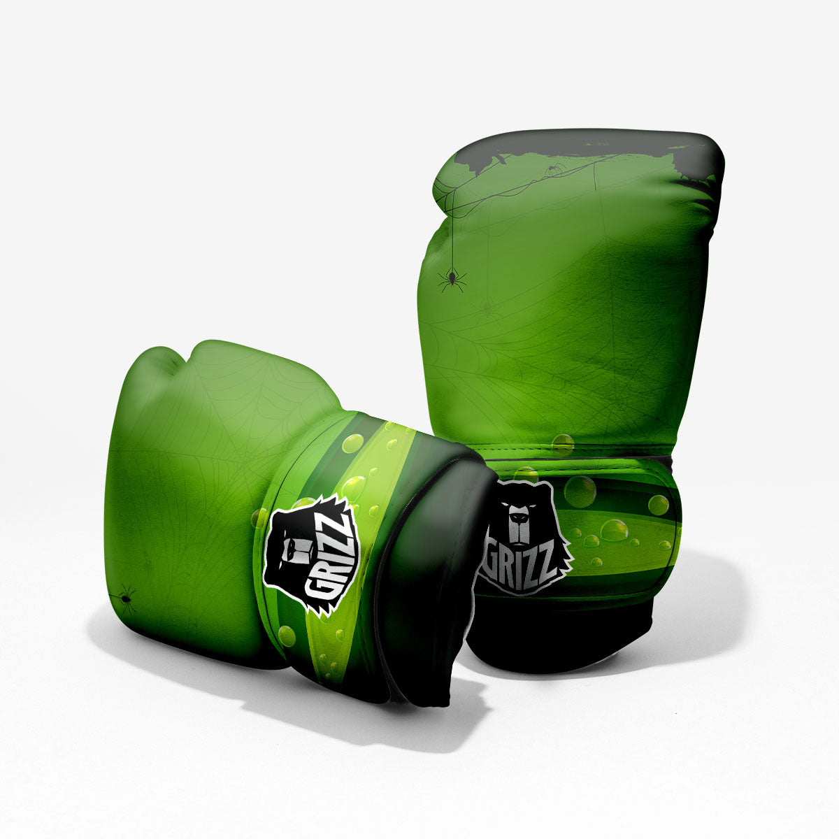 Cauldron And Witch Halloween Print Pro Boxing Glove