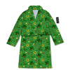 Celebration Saint Patrick's Day Print Pattern Bathrobe-grizzshop