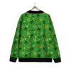 Celebration Saint Patrick's Day Print Pattern Cardigan-grizzshop