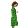 Celebration Saint Patrick's Day Print Pattern Kimono-grizzshop