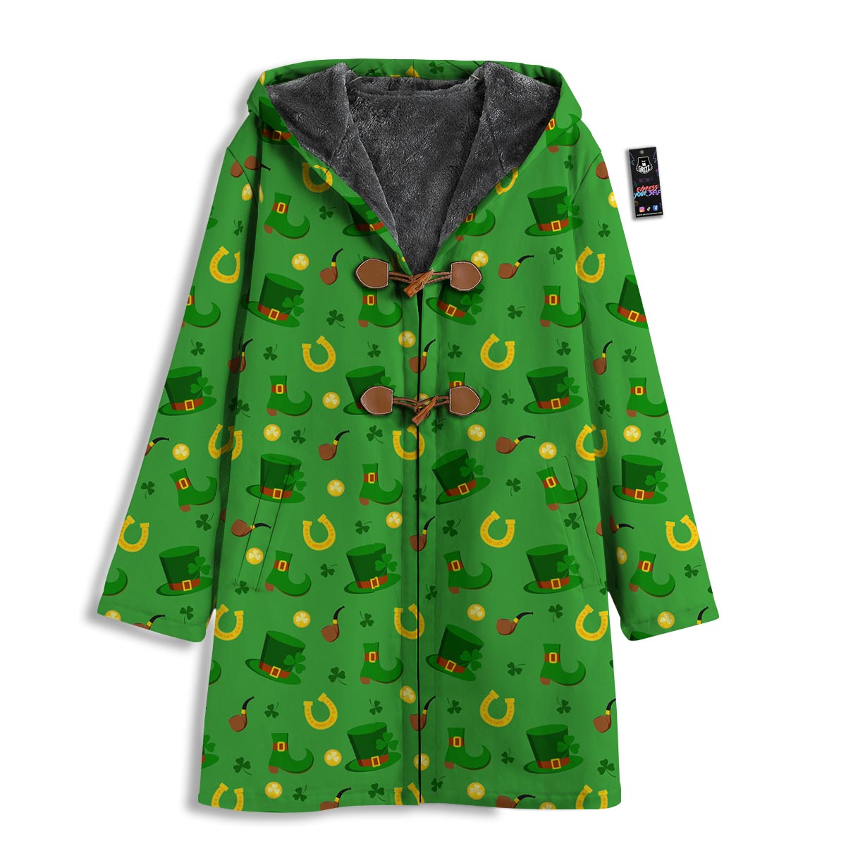 Celebration Saint Patrick's Day Print Pattern Men's Windbreaker Jacket-grizzshop