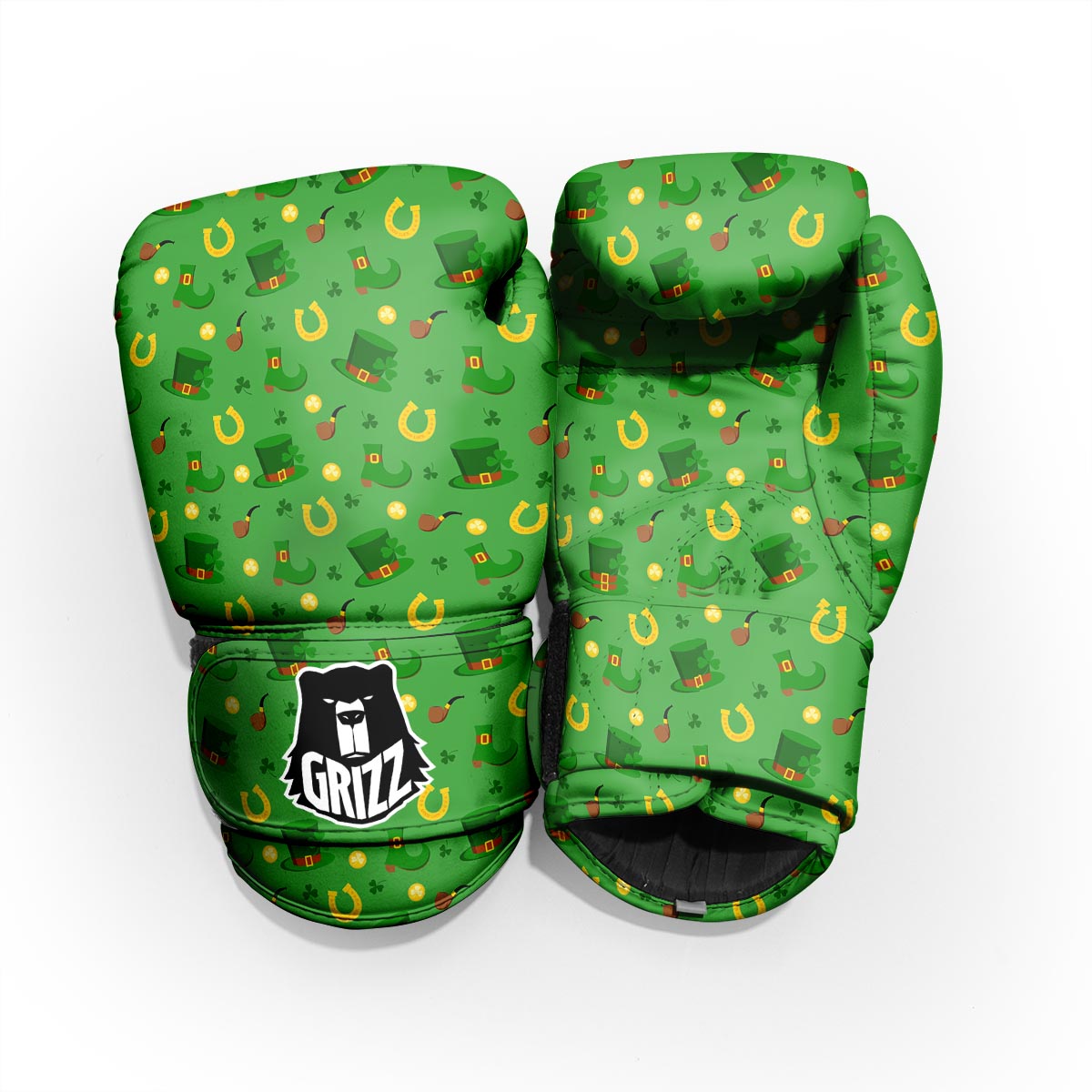 Celebration Saint Patrick's Day Print Pattern Pro Boxing Glove