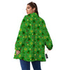 Celebration Saint Patrick's Day Print Pattern Women's Sherpa Jacket-grizzshop