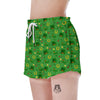 Celebration Saint Patrick's Day Print Pattern Women's Shorts-grizzshop