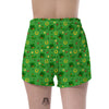 Celebration Saint Patrick's Day Print Pattern Women's Shorts-grizzshop