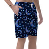 Celestial Pattern Print Men's Shorts-grizzshop