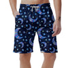 Celestial Pattern Print Men's Shorts-grizzshop