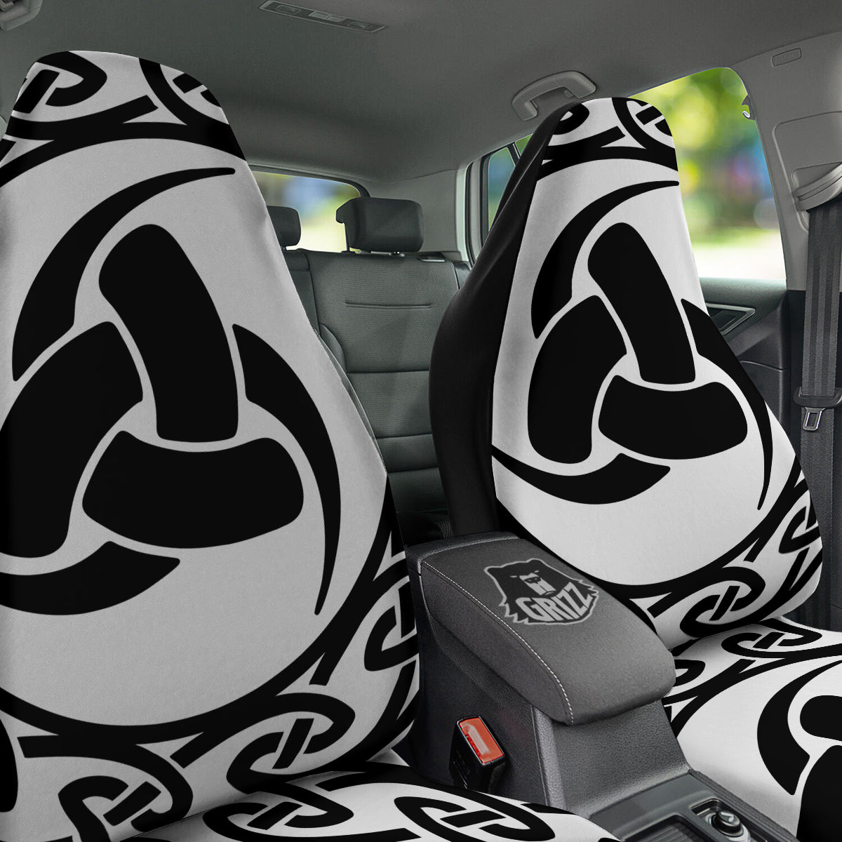 Celtic Endless Knot Symbols Print Car Seat Covers-grizzshop