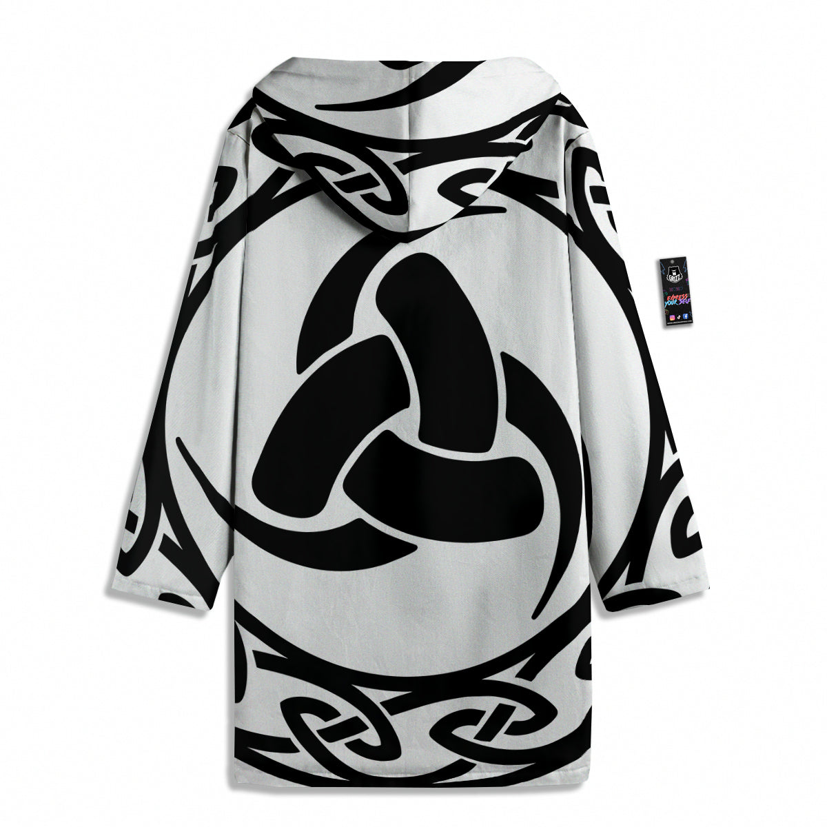 Celtic Endless Knot Symbols Print Men's Windbreaker Jacket-grizzshop