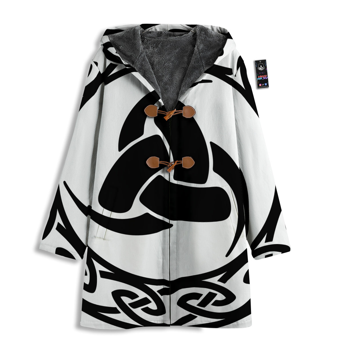 Celtic Endless Knot Symbols Print Men's Windbreaker Jacket-grizzshop