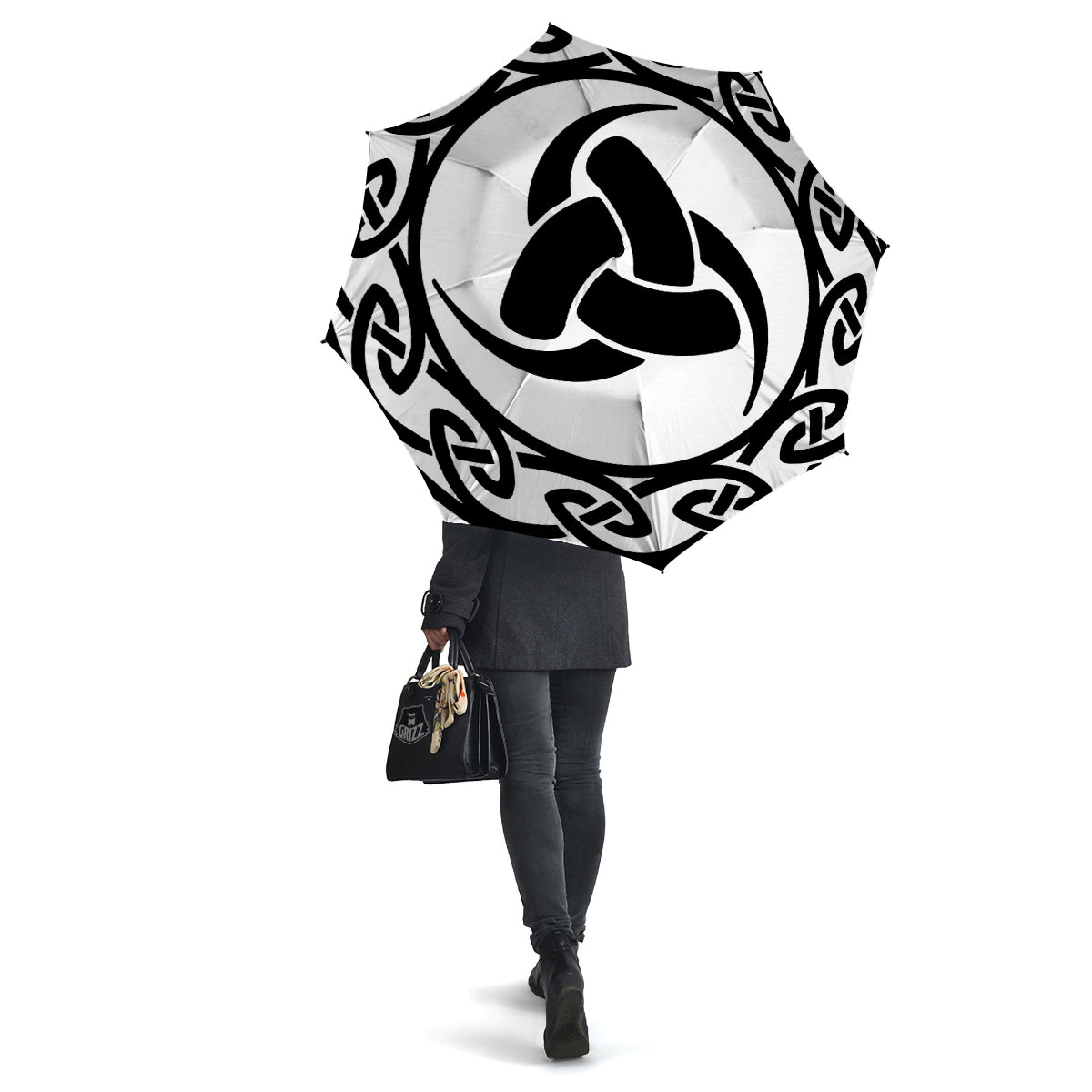 Celtic Endless Knot Symbols Print Umbrella-grizzshop