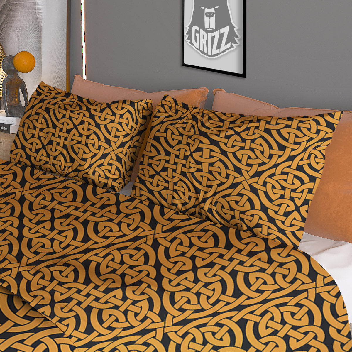 Crab Cute Print Pattern Duvet Cover Bedding Set