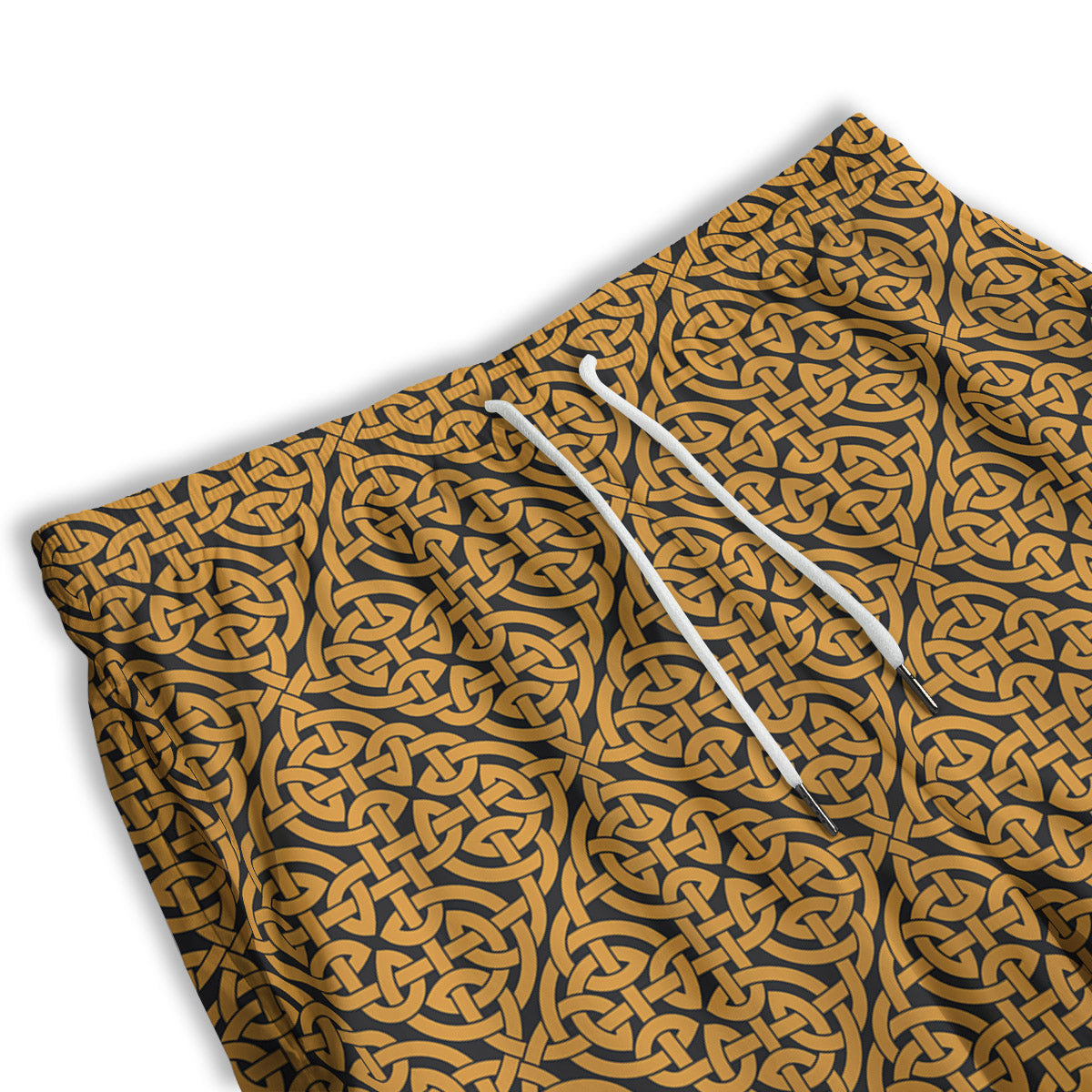 Celtic Knot Print Pattern Men's Athletic Shorts