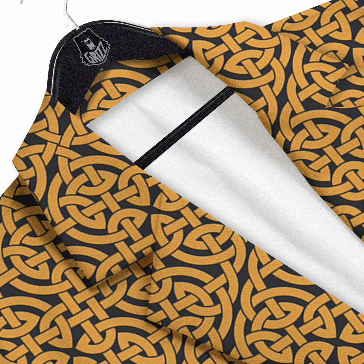 Celtic Knot Print Pattern Men's Sport Coat-grizzshop