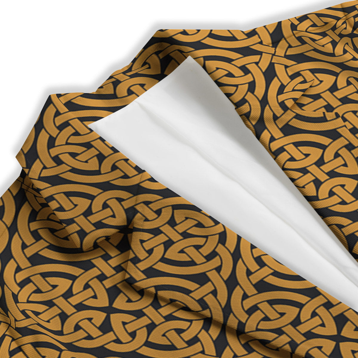 Celtic Knot Print Pattern Women's Blazer-grizzshop