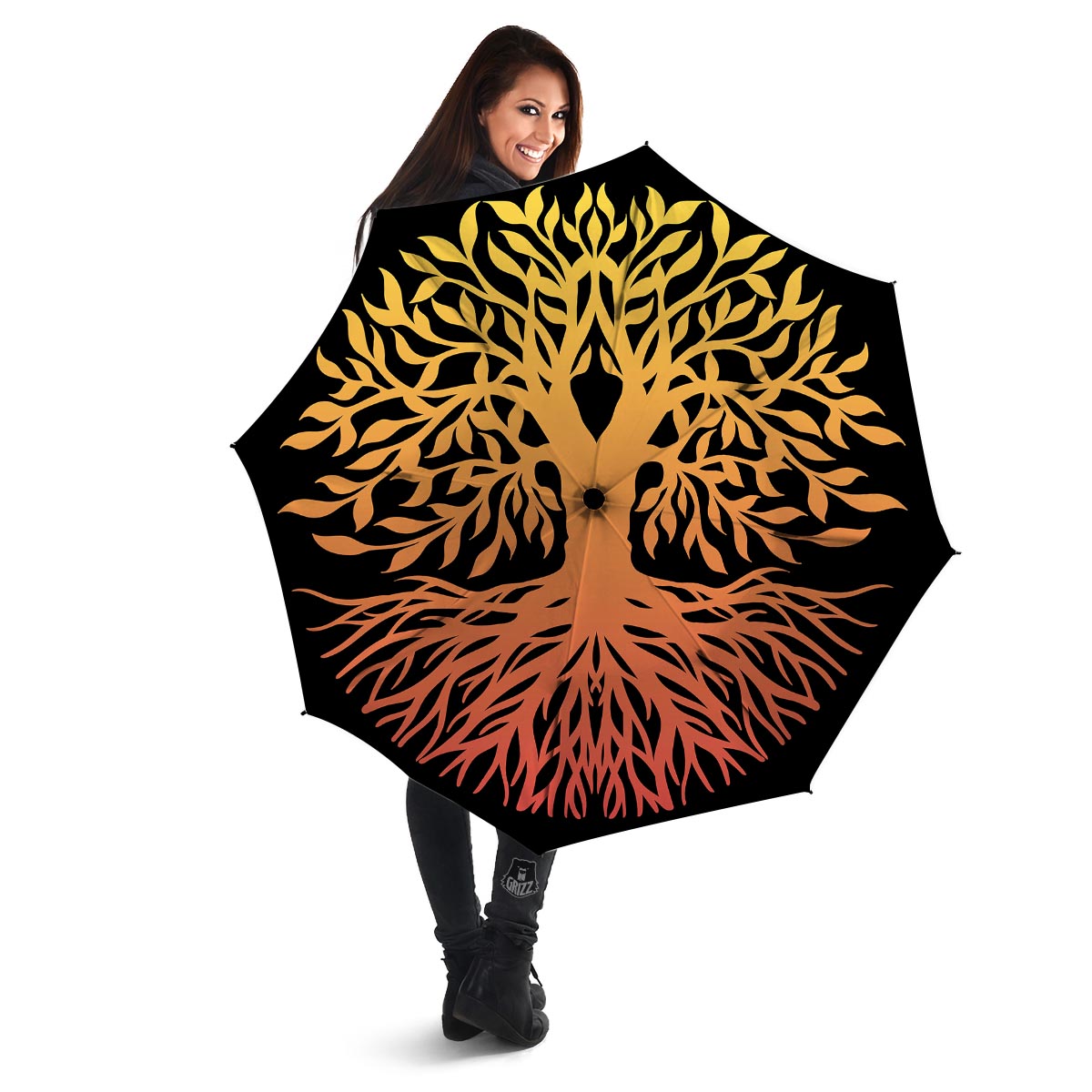 Celtic Symbol Tree Of Life Print Umbrella-grizzshop