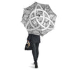 Celtic Trinity Knot White Symbol Print Umbrella-grizzshop