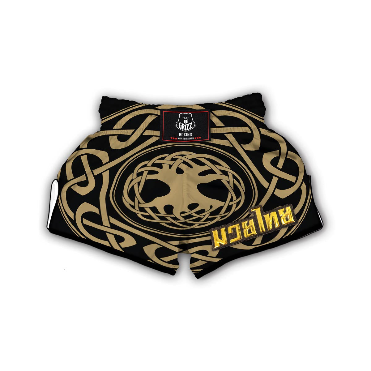 Celtic Viking Norse Muay Thai Boxing Shorts-grizzshop