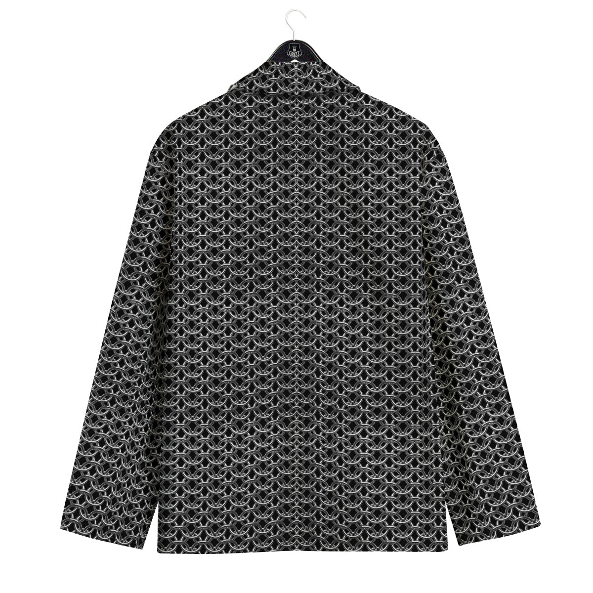 Chainmail Ring Print Men's Sport Coat-grizzshop