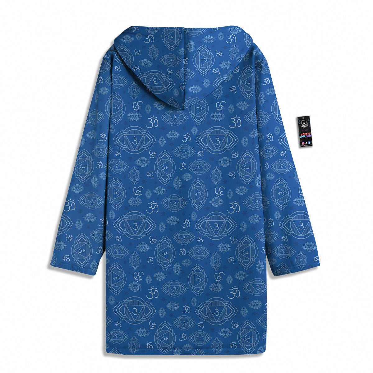 Chakra Ajna Print Pattern Men's Windbreaker Jacket-grizzshop