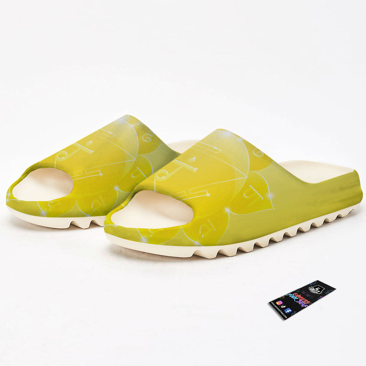 Chakra Manipura Spiritual Print Sandals-grizzshop