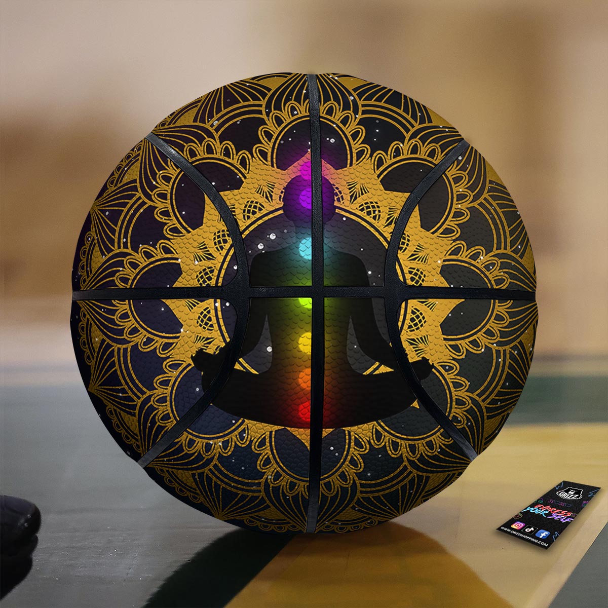 Chakras The Seven Print Basketball