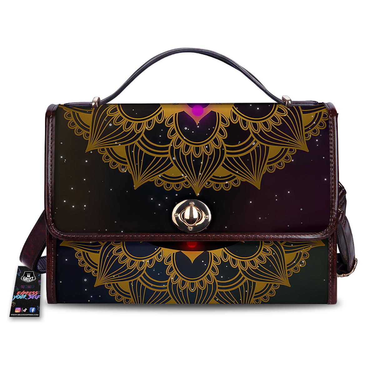 Chakras The Seven Print Women's Satchel Bag