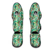 Chameleon And Cactus Muay Thai Shin Guards-grizzshop