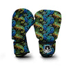 Chameleon Pattern Print Boxing Gloves-grizzshop