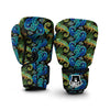 Chameleon Pattern Print Boxing Gloves-grizzshop