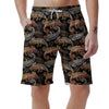 Chameleon Print Pattern Men's Shorts-grizzshop