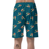 Champagne Print Pattern Men's Shorts-grizzshop