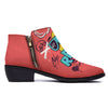 Characters Graffiti Cartoon Print Ankle Boots-grizzshop