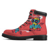 Characters Graffiti Cartoon Print Boots-grizzshop