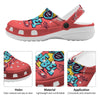 Characters Graffiti Cartoon Print Clog-grizzshop