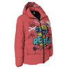 Characters Graffiti Cartoon Print Down Jacket-grizzshop