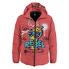 Characters Graffiti Cartoon Print Down Jacket-grizzshop