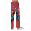 Characters Graffiti Cartoon Print Pajama Pants-grizzshop