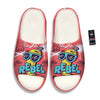 Characters Graffiti Cartoon Print Sandals-grizzshop