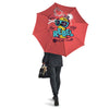 Characters Graffiti Cartoon Print Umbrella-grizzshop