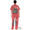 Characters Graffiti Cartoon Print Women's Pajamas Set-grizzshop