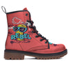 Characters Graffiti Cartoon Print Work Boots-grizzshop