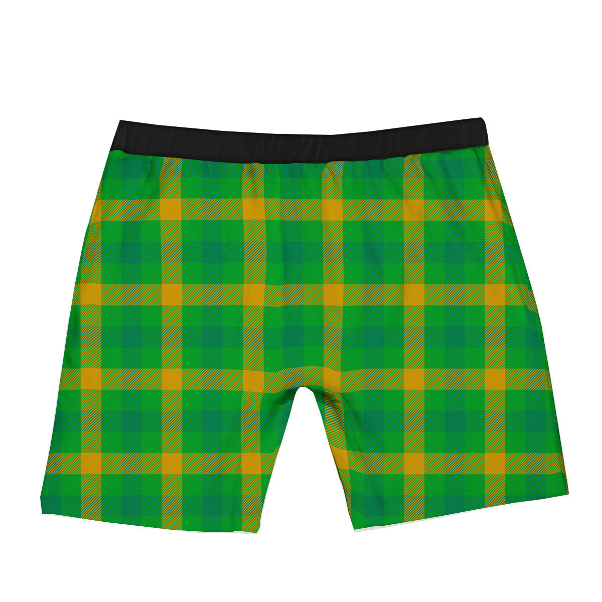 Check Irish Buffalo Print Pattern Boxer Briefs-grizzshop