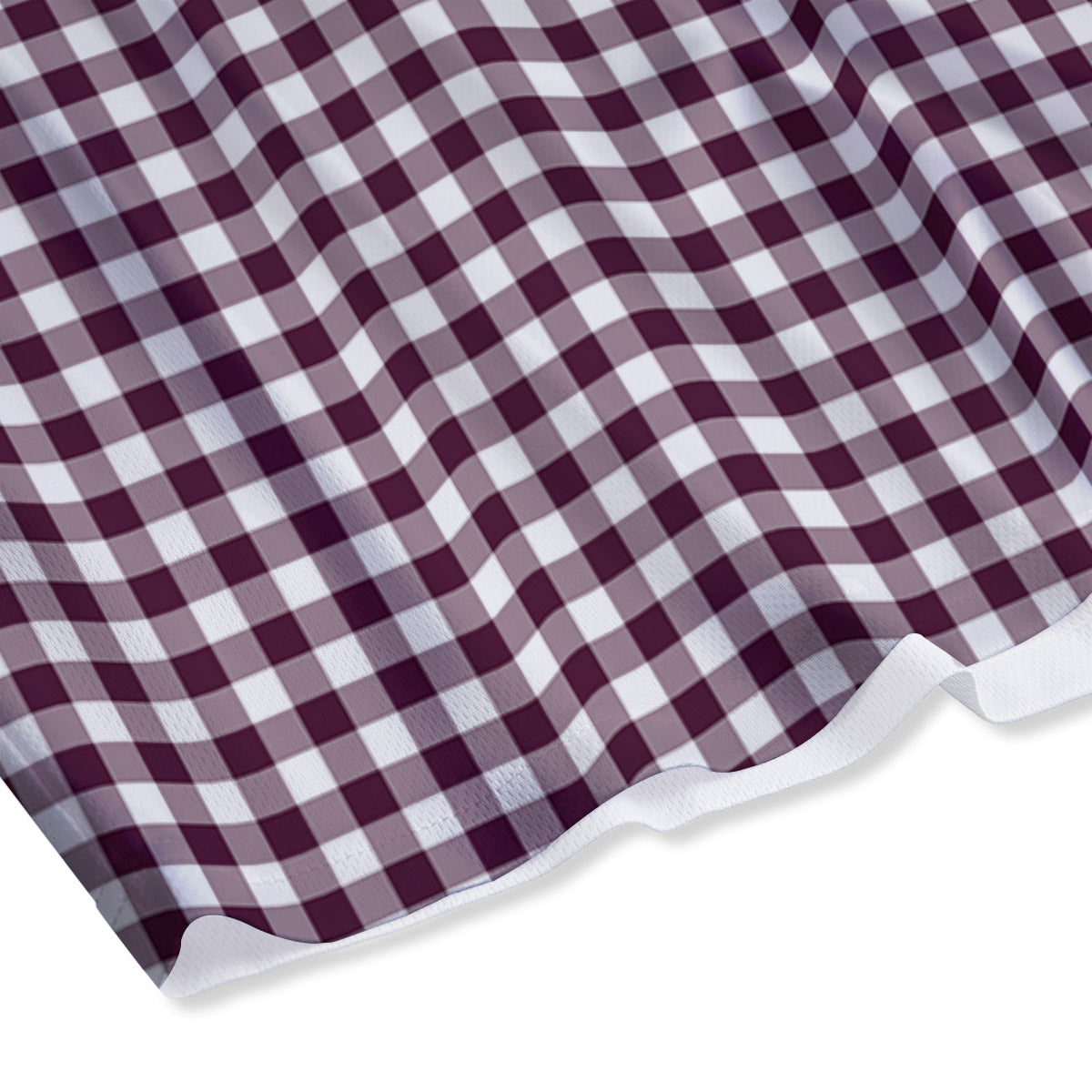 Cube Shape Grey Geometric Print Pattern Mesh Shorts