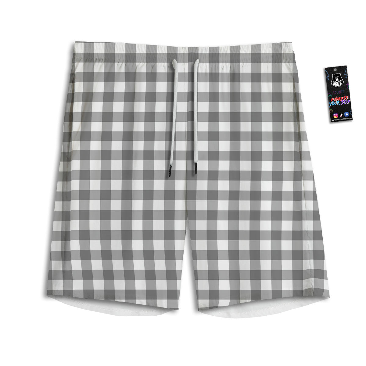 Candy Chocolate Heart Print Men's Athletic Shorts