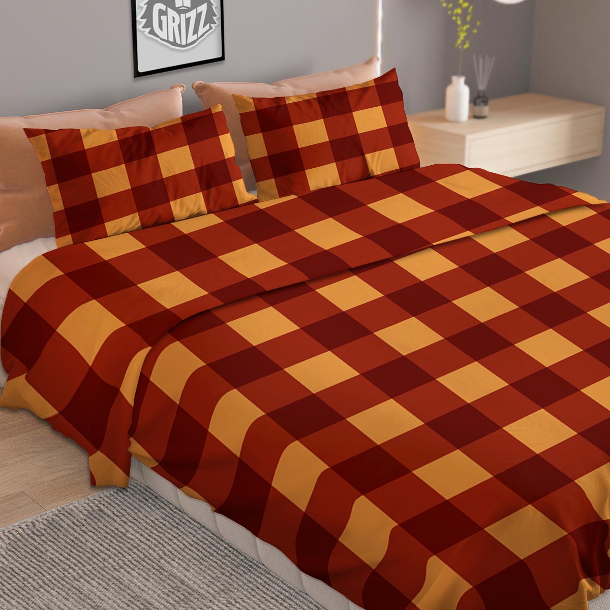 Calendar Tribal Maya Print Duvet Cover Bedding Set