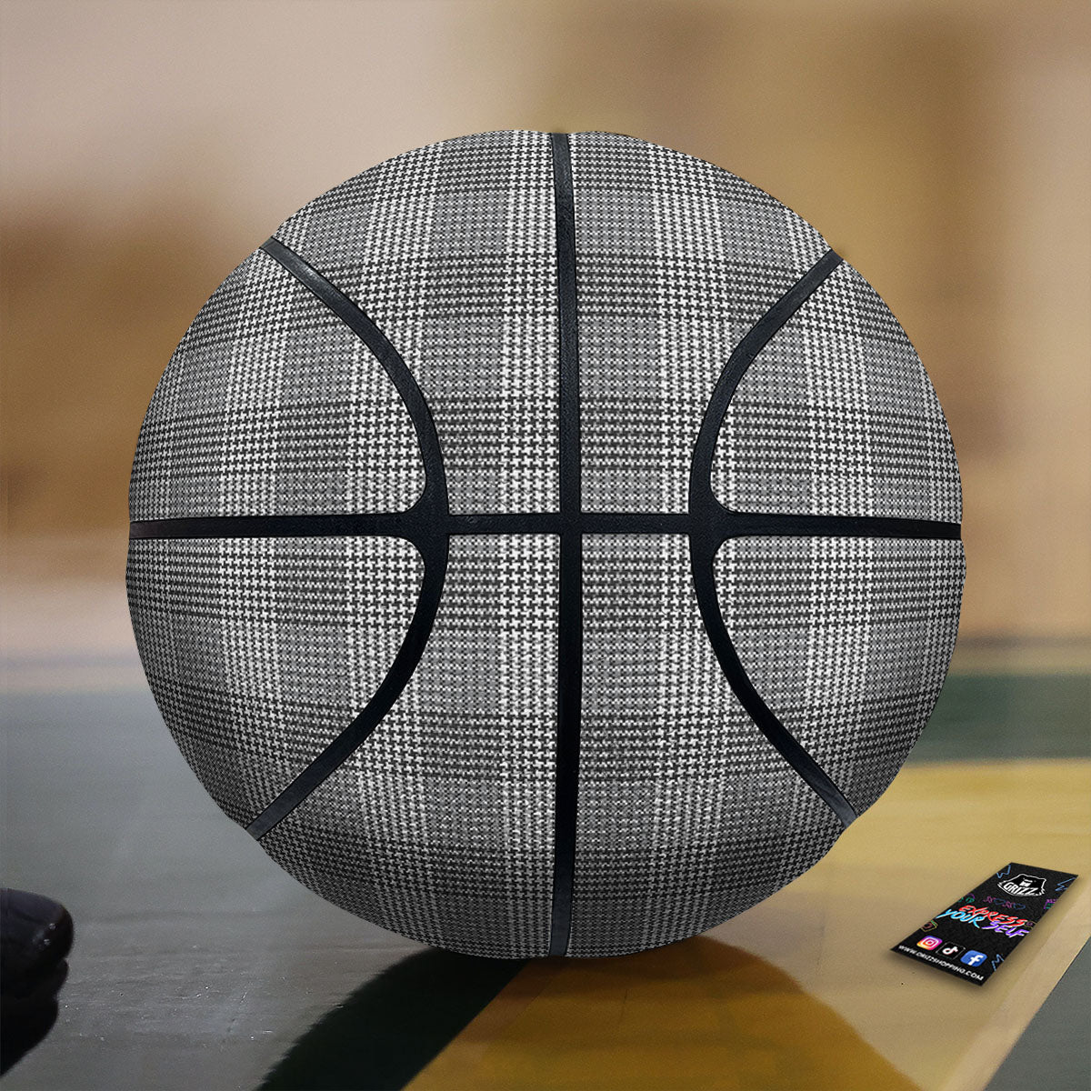 Butterfly Tiger Monarch Print Pattern Basketball
